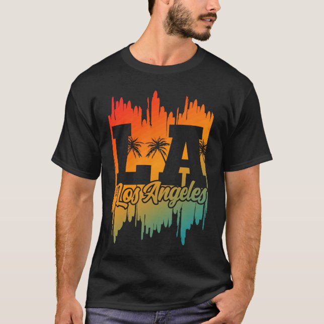 Los Angeles LA California   12 T-Shirt (Vorderseite)