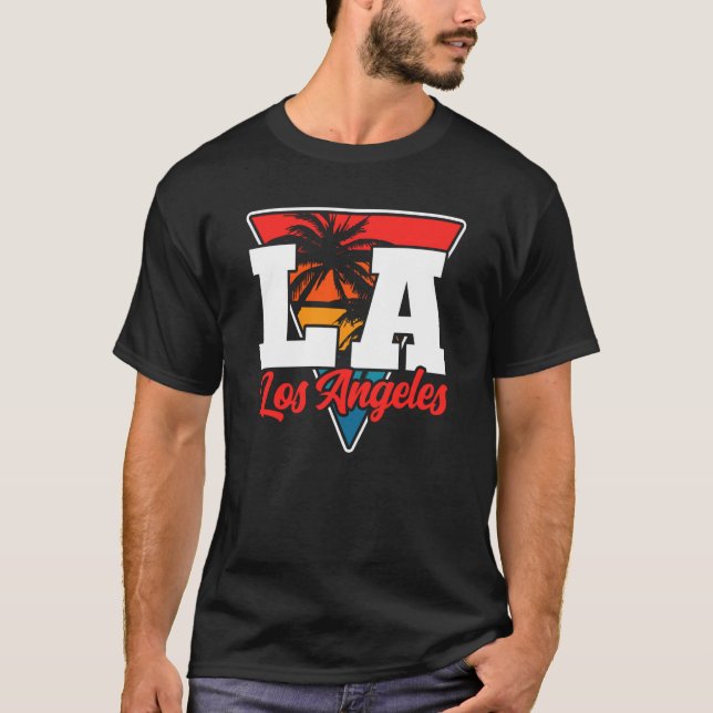 Los Angeles LA California  18 T-Shirt (Vorderseite)