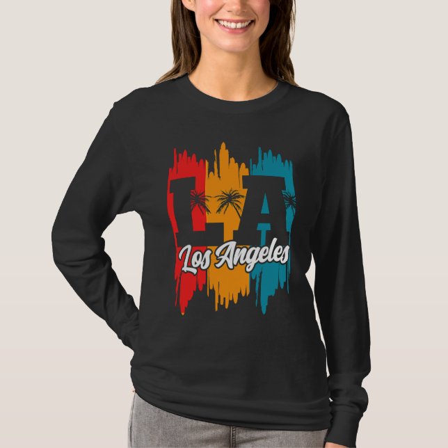 Los Angeles LA California   2 T-Shirt (Vorderseite)