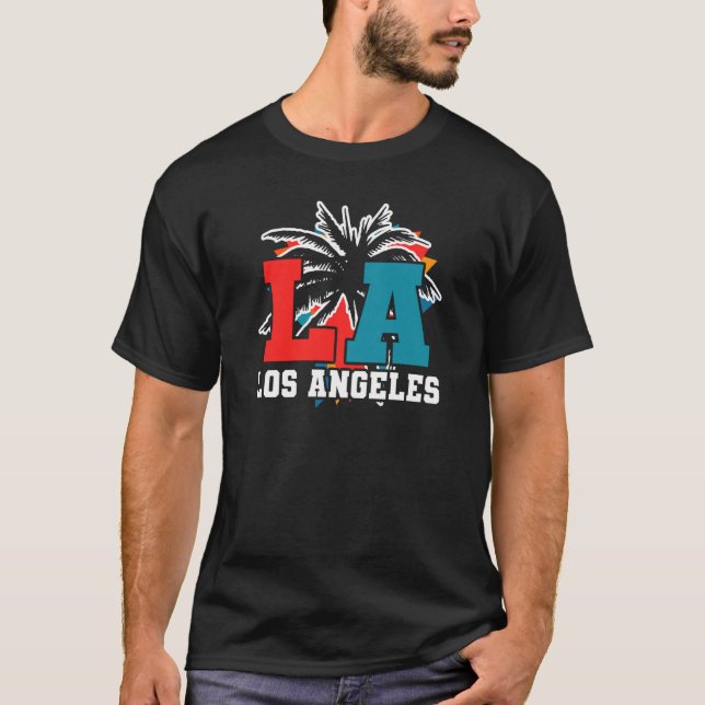 Los Angeles LA California  3 T-Shirt (Vorderseite)