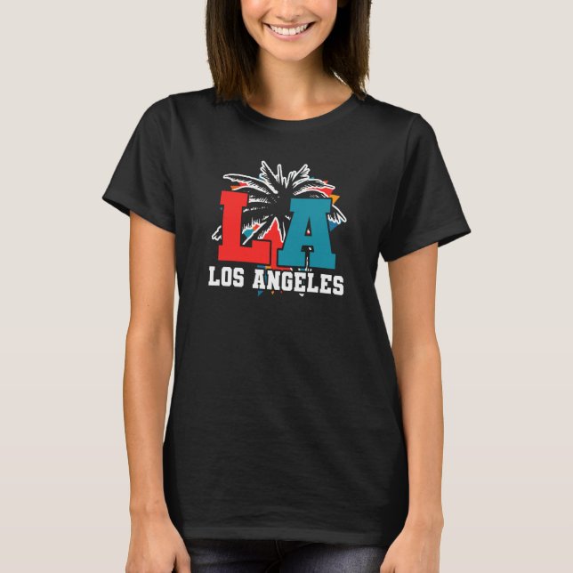 Los Angeles LA California  3 T-Shirt (Vorderseite)