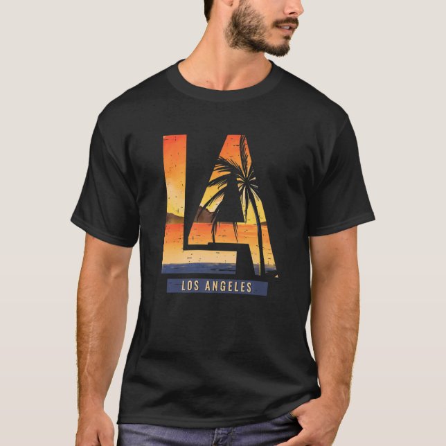 Los Angeles LA California Geschenk Premium_3 T-Shirt (Vorderseite)