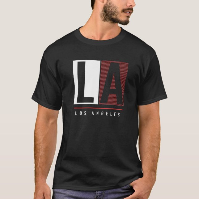 Los Angeles LA California Geschenk Premium_6 T-Shirt (Vorderseite)