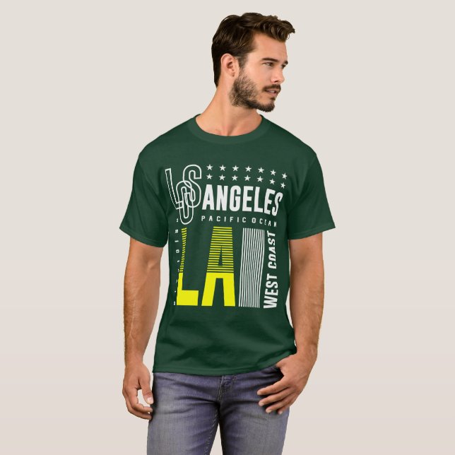 Los Angeles LA Westküste T-Shirt (Vorne ganz)