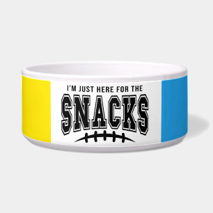 Los Angeles lädt die Snacks zum Mittag- und Abende Napf