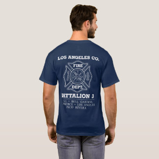 Los Angeles Landkreis Feuerwehr Bataillon 3 T-Shirt