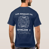 Los Angeles Landkreis Feuerwehr-Feuerwehr Bataillo