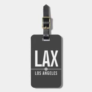 Los Angeles LAX Airport Code - Aviation Gepäckanhänger