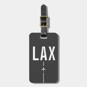 Los Angeles LAX Airport Code - Aviation Gepäckanhänger
