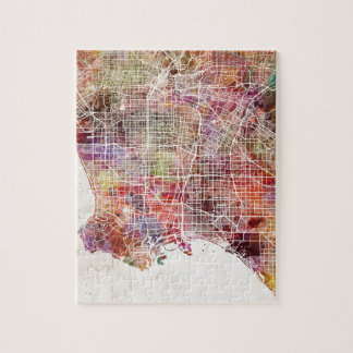 Los Angeles Map Puzzle