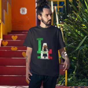 Los Angeles Mexikanische Flagge T-Shirt
