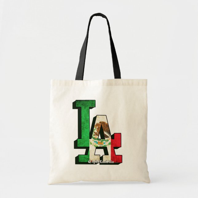 Los Angeles mexikanische Flagge Tote Tasche Geldbö