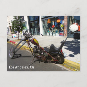 Los Angeles Motorrad-Postkarte! Postkarte