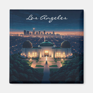 Los Angeles Nacht Magnet
