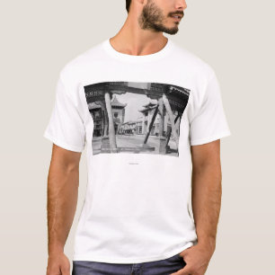 Los Angeles, neue Chinatown Straßen-Szene CAs T-Shirt