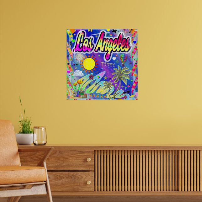 Los Angeles Nu Era Poster (Wohnzimmer 2)