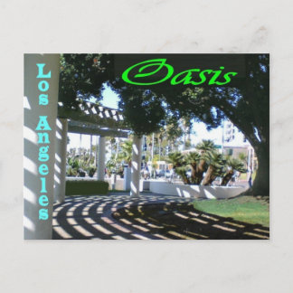 Los Angeles - Oasis Postkarte