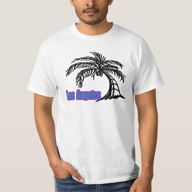 Los Angeles Palm Tree #1 T - Shirt (Vorderseite)