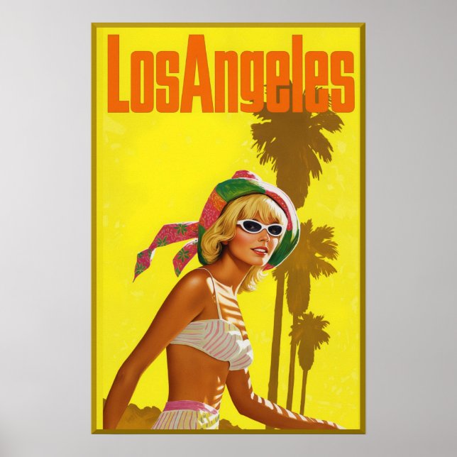 Los Angeles Plakat (Vorne)