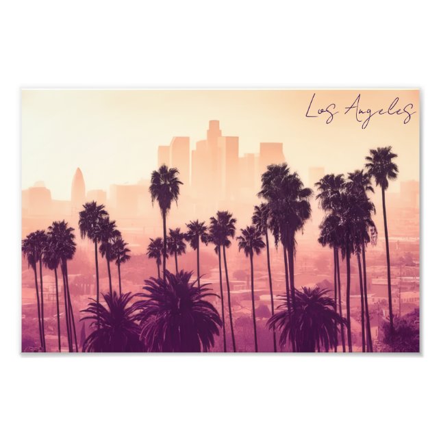 Los Angeles Postcard Fotodruck (Vorne)