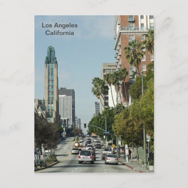 Los Angeles Postcard. Postkarte (Vorderseite)