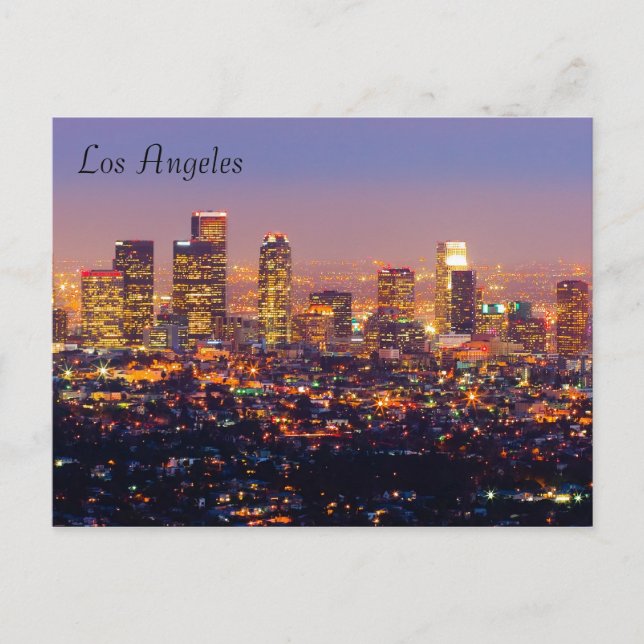 Los Angeles Postcard Postkarte (Vorderseite)