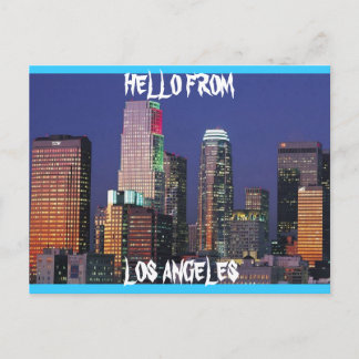 LOS ANGELES Postkarte