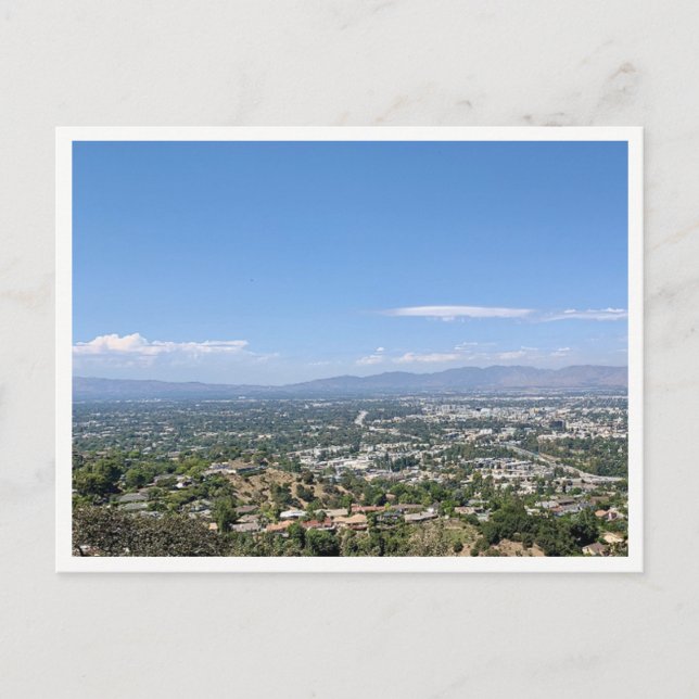 Los Angeles Postkarte (Vorderseite)