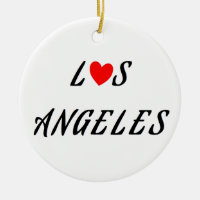 Los Angeles Rotes Herz