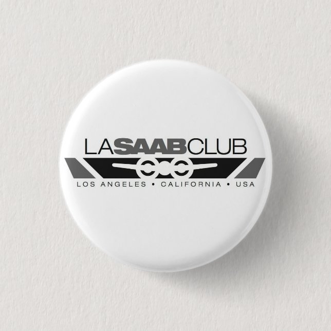 LOS ANGELES SAAB VEREIN-BUTTON BUTTON (Vorderseite)