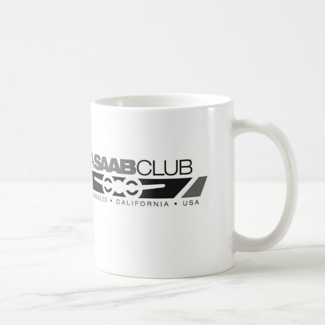 LOS ANGELES SAAB VEREIN-TASSE KAFFEETASSE (Rechts)