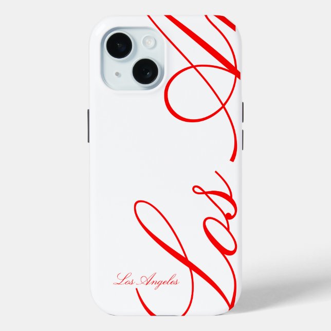 Los Angeles - schönes iPhone Case (Rückseite)