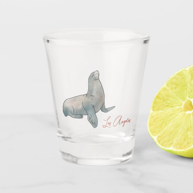 Los Angeles Shots Schnapsglas (Vorderseite)