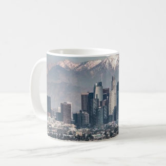 Los Angeles Skyline Poster | Downtown LA Stadtansi Kaffeetasse