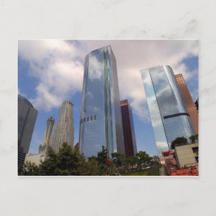Los Angeles Skyline Postkarte