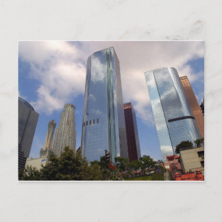Los Angeles Skyline Postkarte