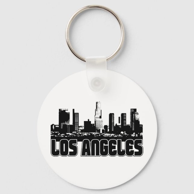 Los Angeles Skyline Schlüsselanhänger (Vorderseite)