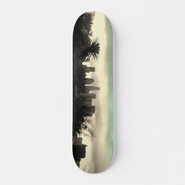 Los Angeles-Skyline-Skateboard Skateboard (Vorne)