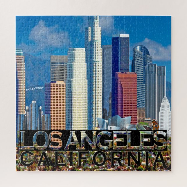 Los Angeles Square Puzzle (Vertikal)
