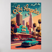 Los Angeles, Städte der Welt, Vintager Stil