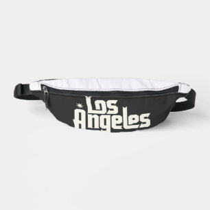 Los Angeles Street Style Retro Urban Design Bauchtasche