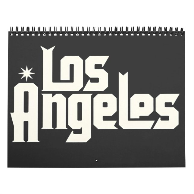 Los Angeles Street Style Retro Urban Design Kalender (Titelbild)