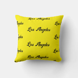 Los Angeles Throw Pillow Kissen