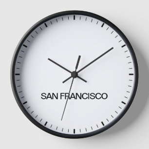 Los Angeles Time Zone Newsroom Style Clock Uhr