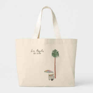 Los Angeles Tote Bag Gastgeschenk Hochzeit Jumbo Stoffbeutel
