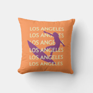 Los Angeles Travel Art, Kalifornien, Reisen, Orang Kissen