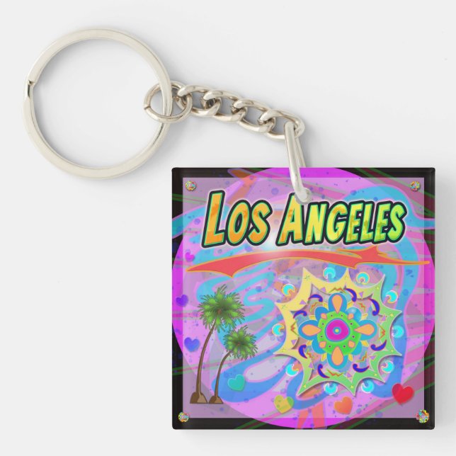 Los Angeles True Progress Schlüsselanhänger (Vorderseite)