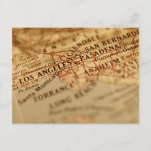 LOS ANGELES Vintage-Karte Postkarte
