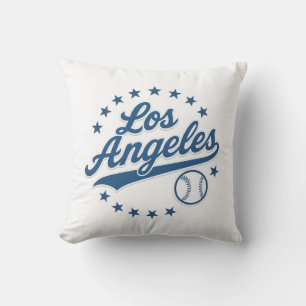 Los Angeles Vintages Baseball Logo Design - Classi Kissen