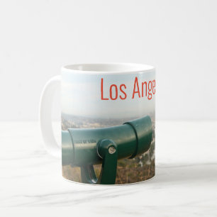 Los Angeles von Mulholland Drive Kaffeetasse